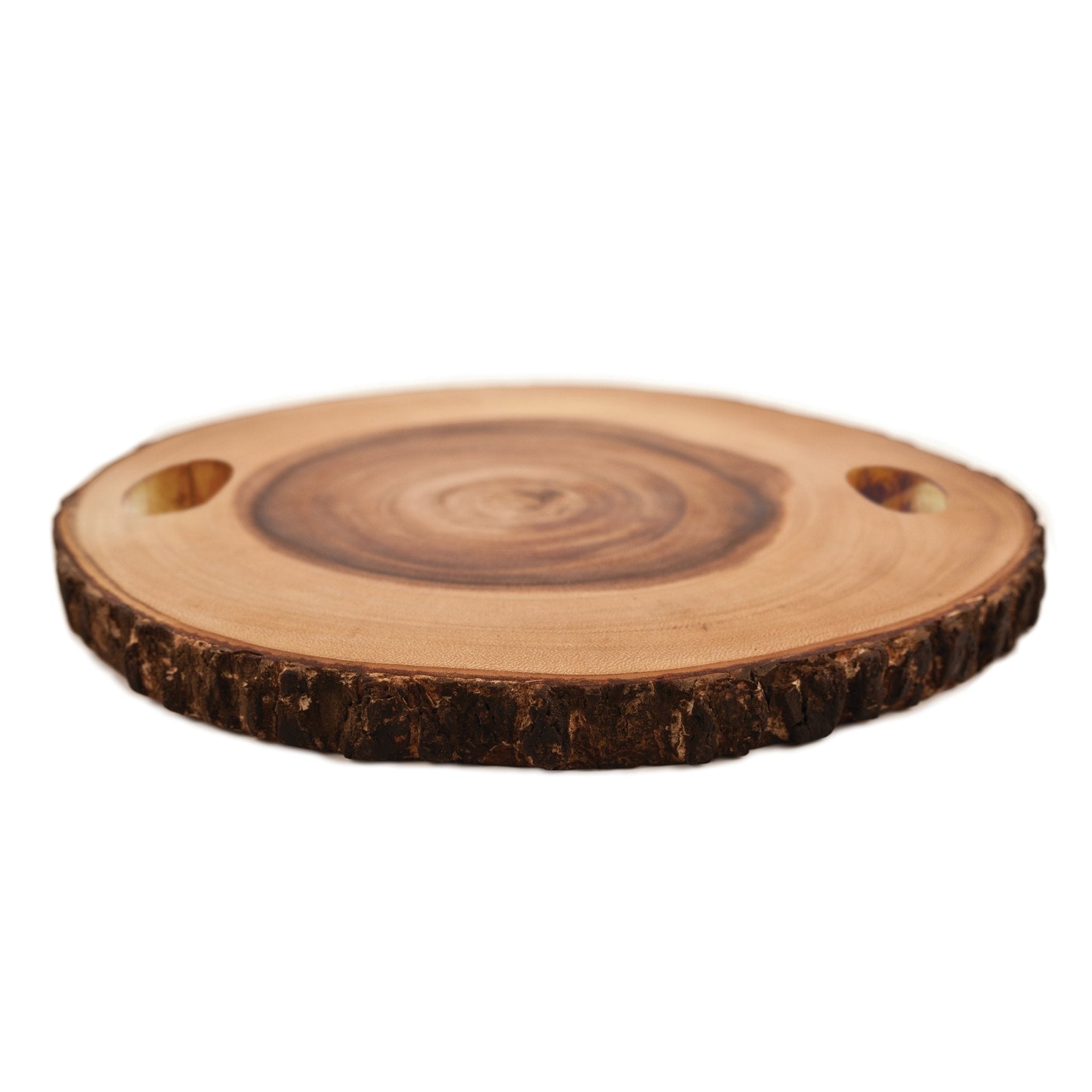 Natural Acacia Wood Cheese Board | Zigeze