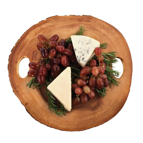 Natural Acacia Wood Cheese Board | Zigeze