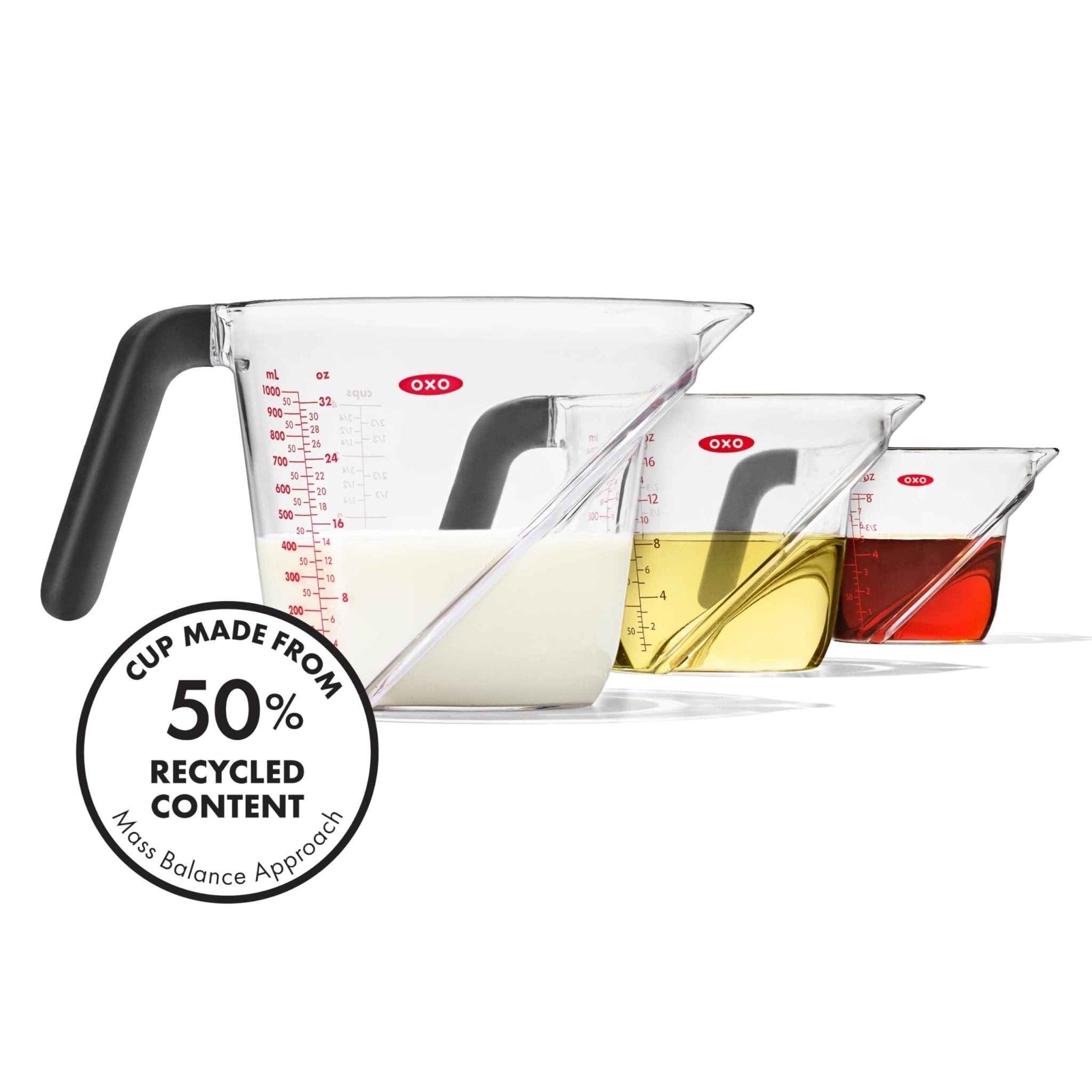 OXO Good Grips 3 - Piece Angled Measuring Cups | Zigeze
