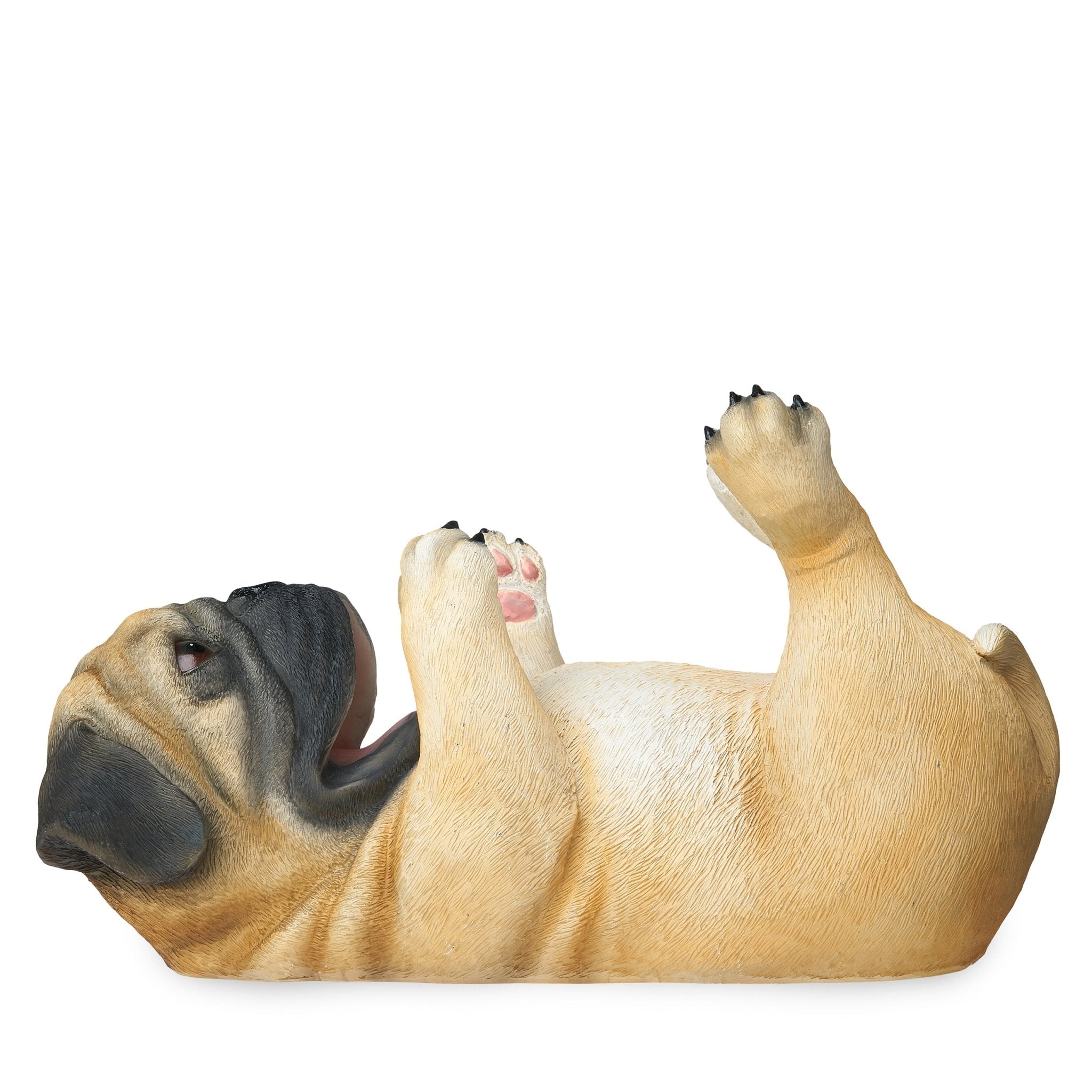Pug Single Wine Bottle Holder, Polyresin | Zigeze