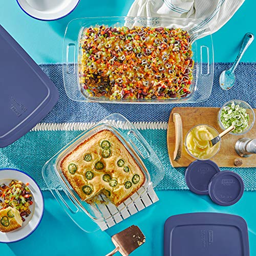 Pyrex 8 - Piece Glass Baking Dish Set | Zigeze