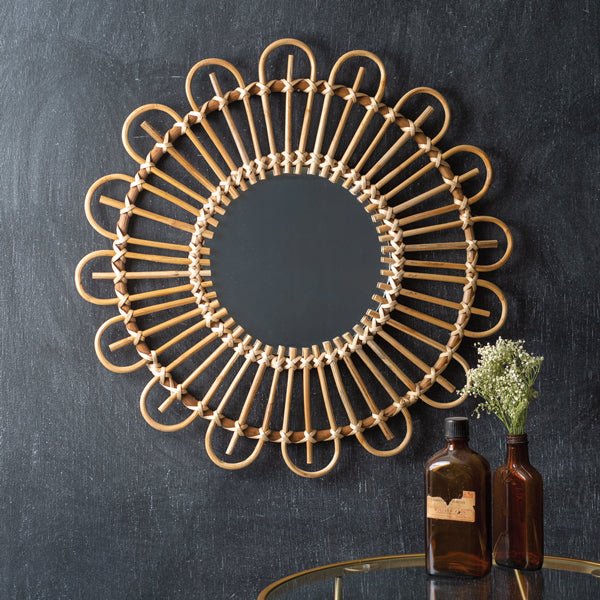 Rattan Wall Mirror | Zigeze
