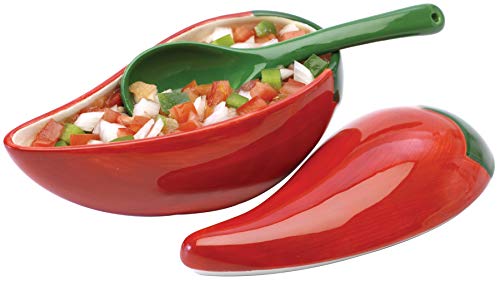 Salsa Bowl with Spoon | Zigeze