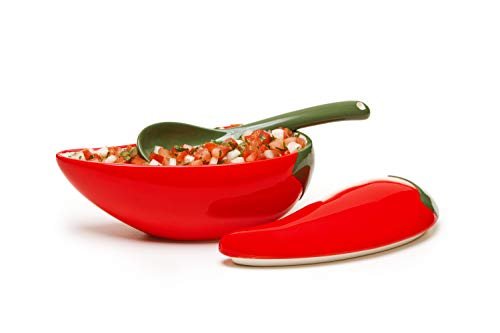 Salsa Bowl with Spoon | Zigeze