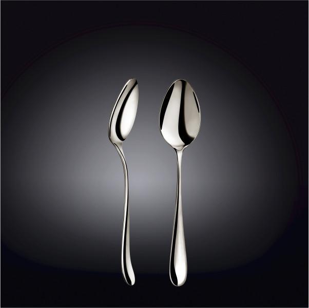 Set of 24 High Polish Stainless Steel Dessert Spoons | Zigeze