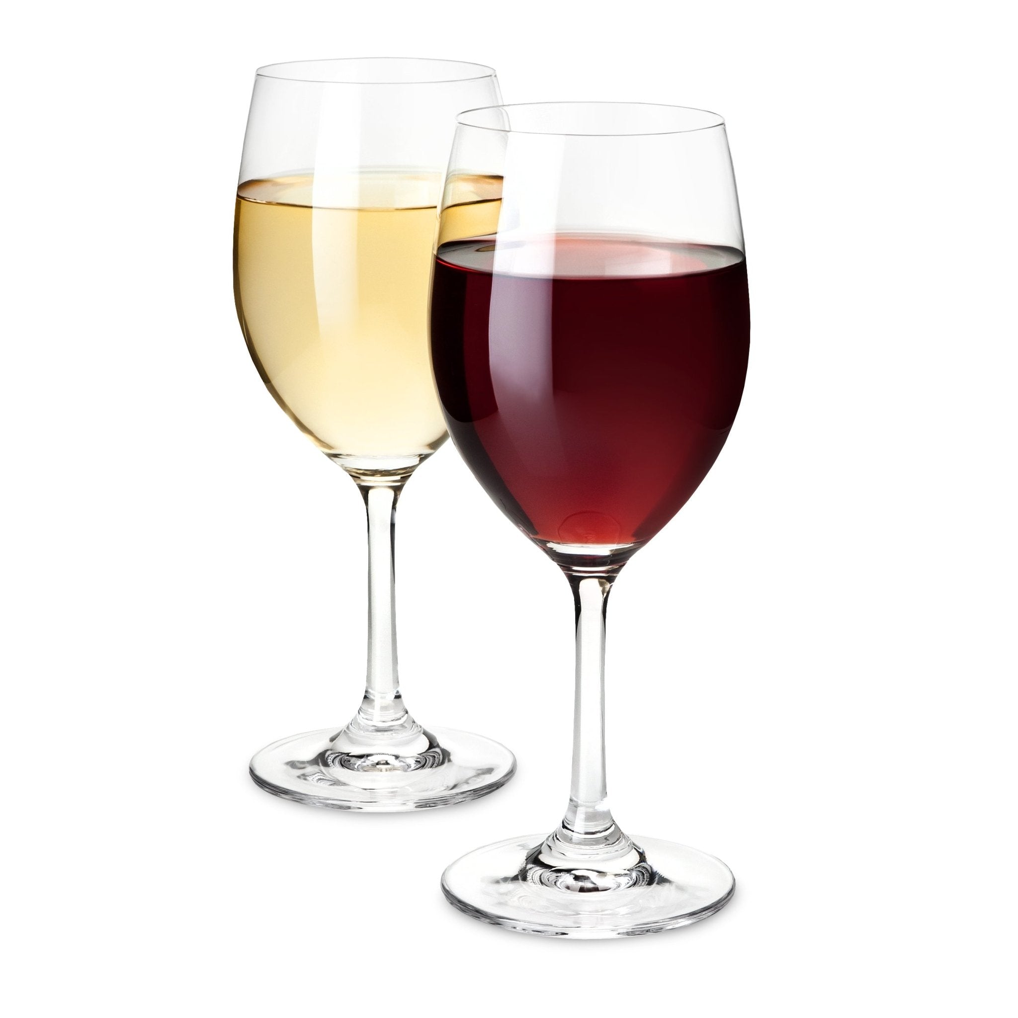 Set of 4 Red And White Tasting Glass | Zigeze