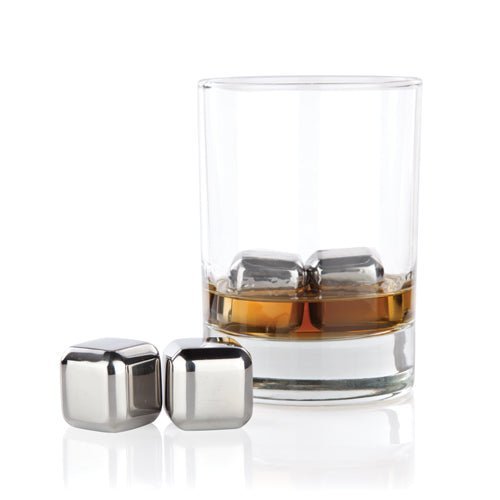 Set of 4 Small Stainless Steel Cubes | Zigeze