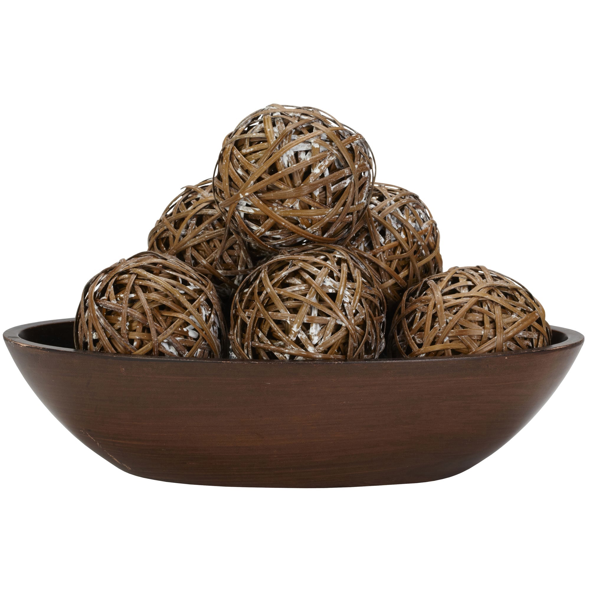 Set of 6 Modern Styled Decorative Ball Accents | Zigeze