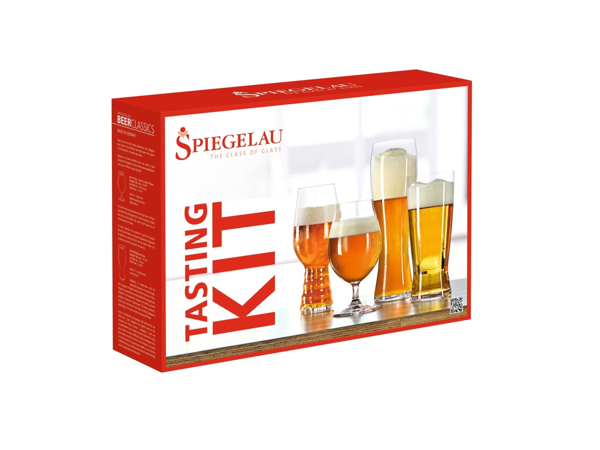Spiegelau Classic Beer Tasting Kit, Set of 4 | Zigeze