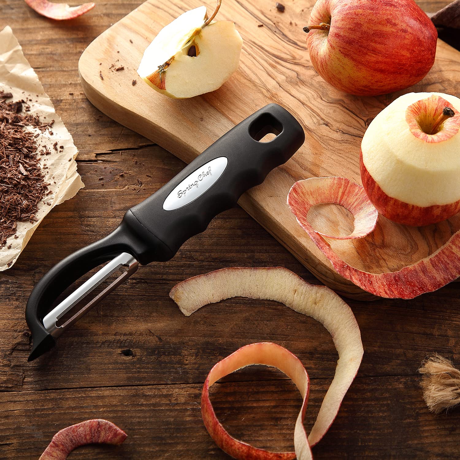 Spring Chef Premium Swivel Vegetable Peeler | Zigeze