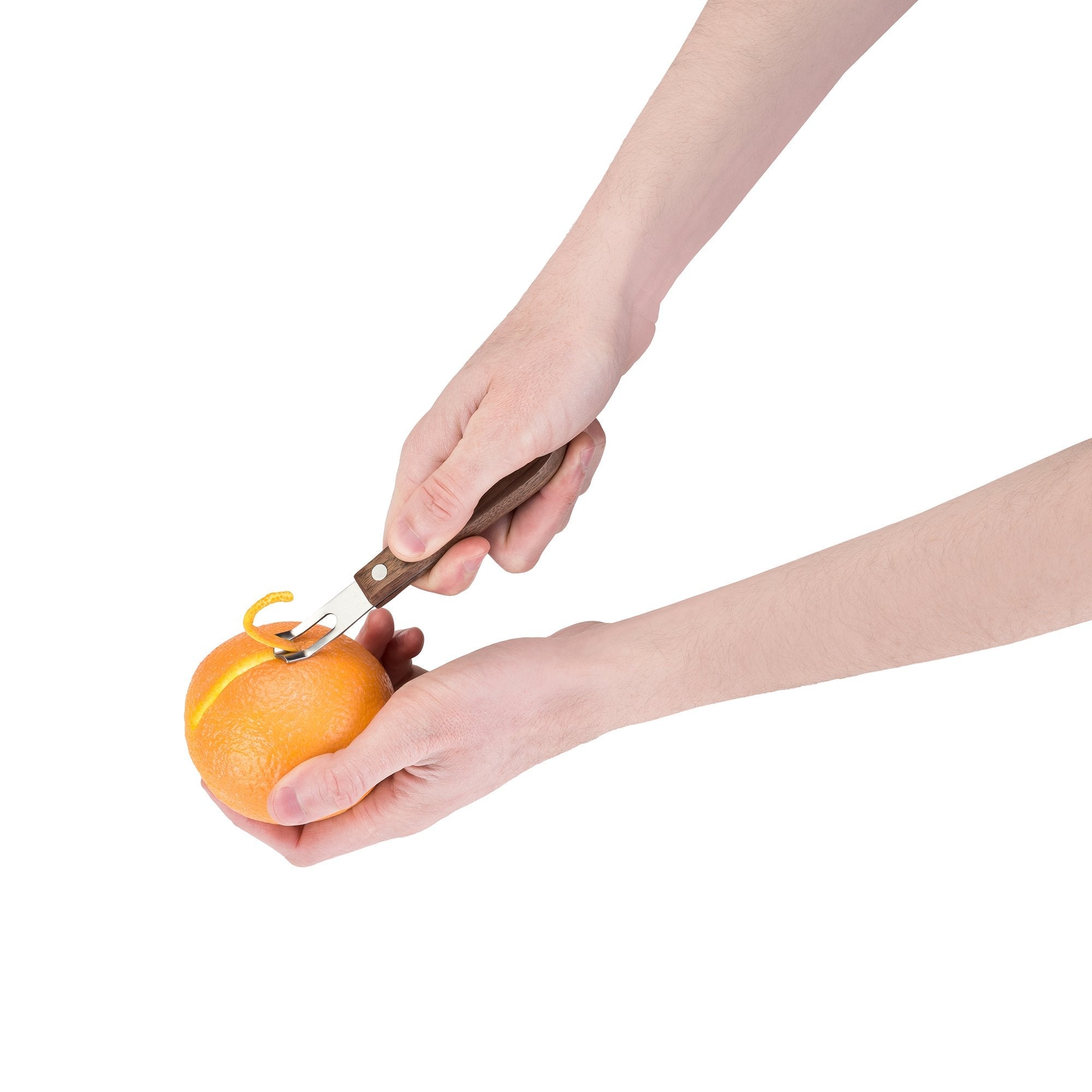 Stainless and Black Walnut Channel Knife | Zigeze