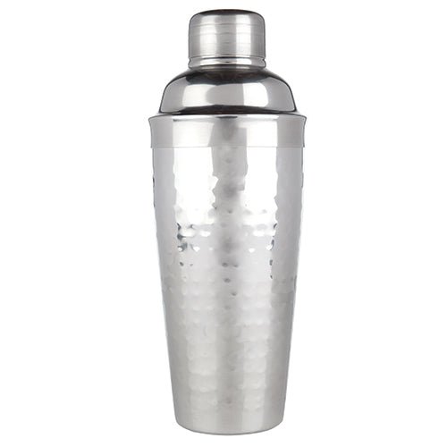 Stainless Steel Hammered 24 - Ounce Shaker | Zigeze