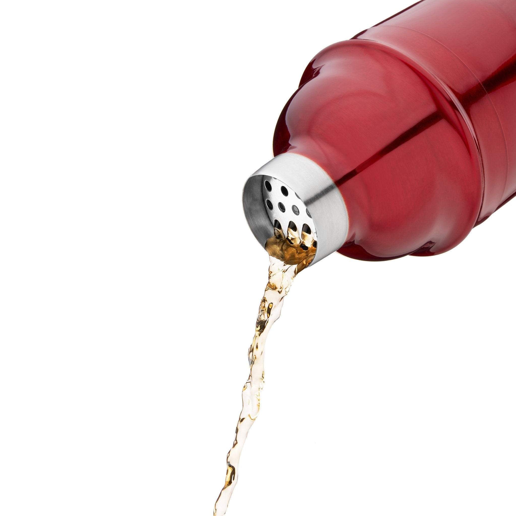 Stainless Steel Red Barware Set | Zigeze