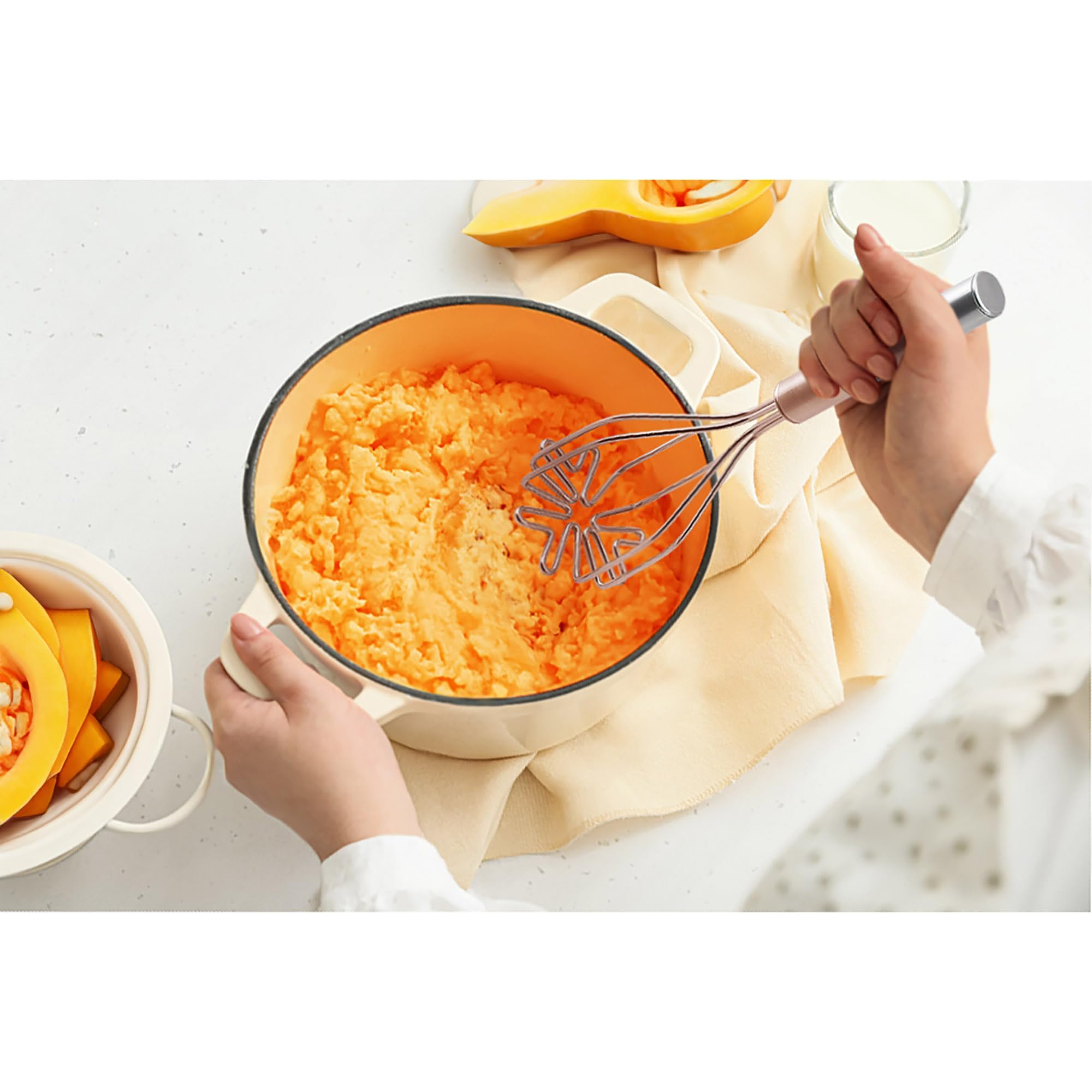 Stainless - Steel Versatile Mixing and Masher Tool | Zigeze