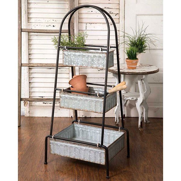Three Tier Floor Storage Rack | Zigeze