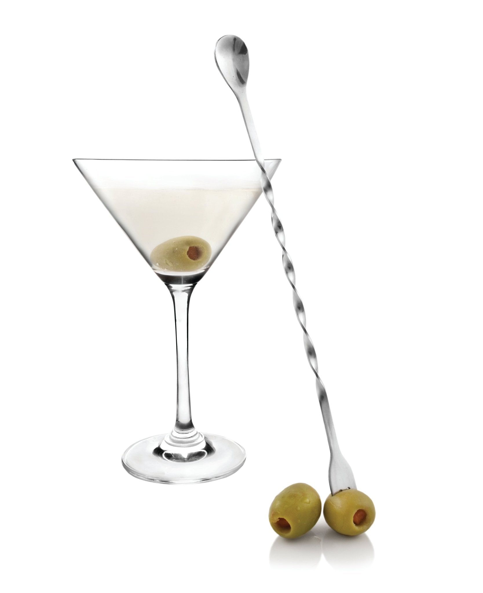 Trident Long Handle Cocktail Spoon | Zigeze