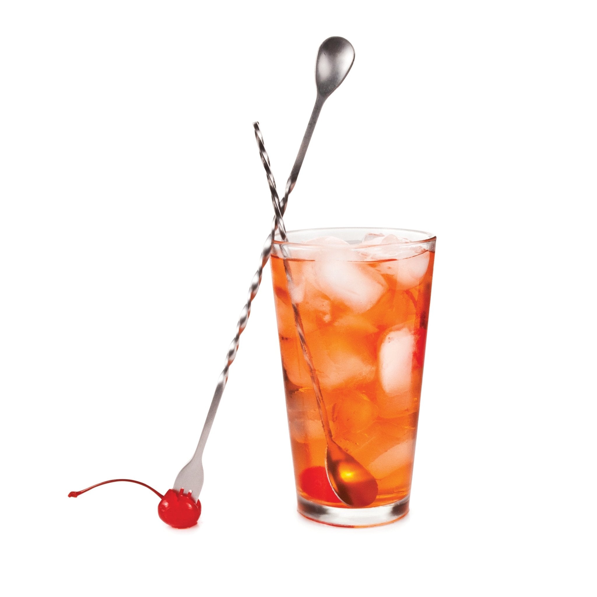 Trident Long Handle Cocktail Spoon | Zigeze