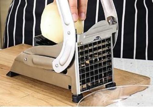 Vegetable and French Fries Cutter, 2 Blades | Zigeze