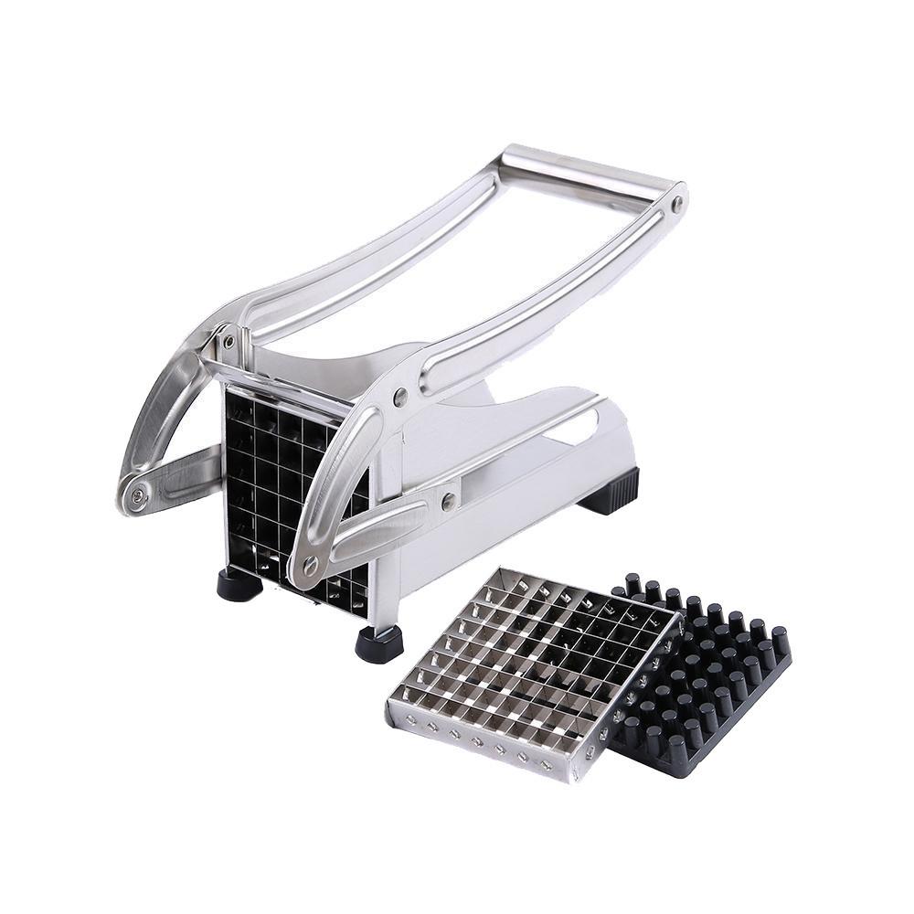 Vegetable and French Fries Cutter, 2 Blades | Zigeze