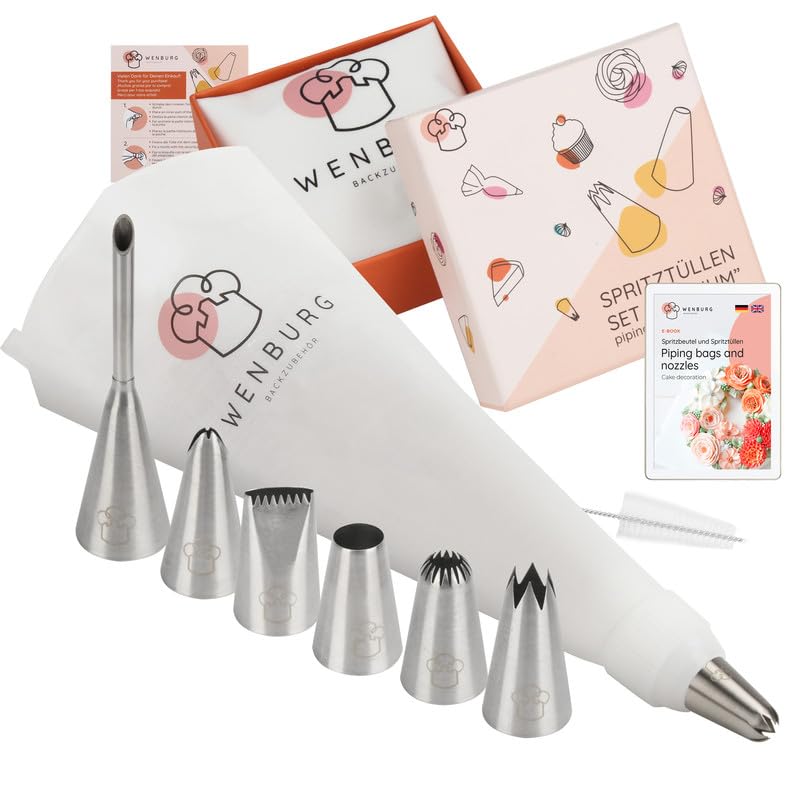 Versatile Large Piping Bags and Tips Set | Zigeze