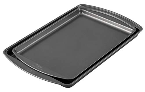 Wilton Premium Nonstick Baking Sheets, Set of 2 | Zigeze