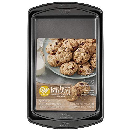 Wilton Premium Nonstick Baking Sheets, Set of 2 | Zigeze