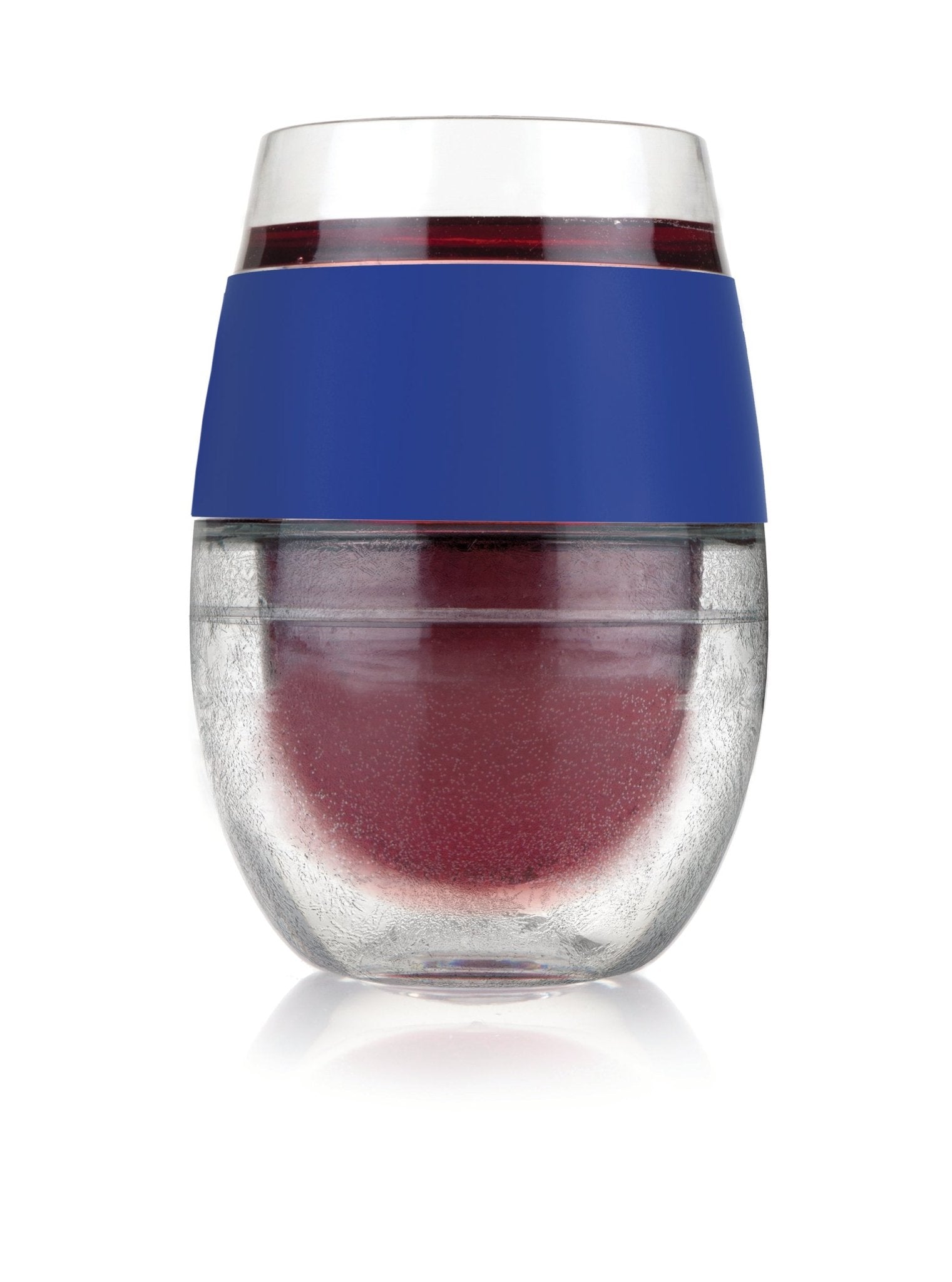 Wine Freeze Cooling Cups in Blue (set of 2) | Zigeze