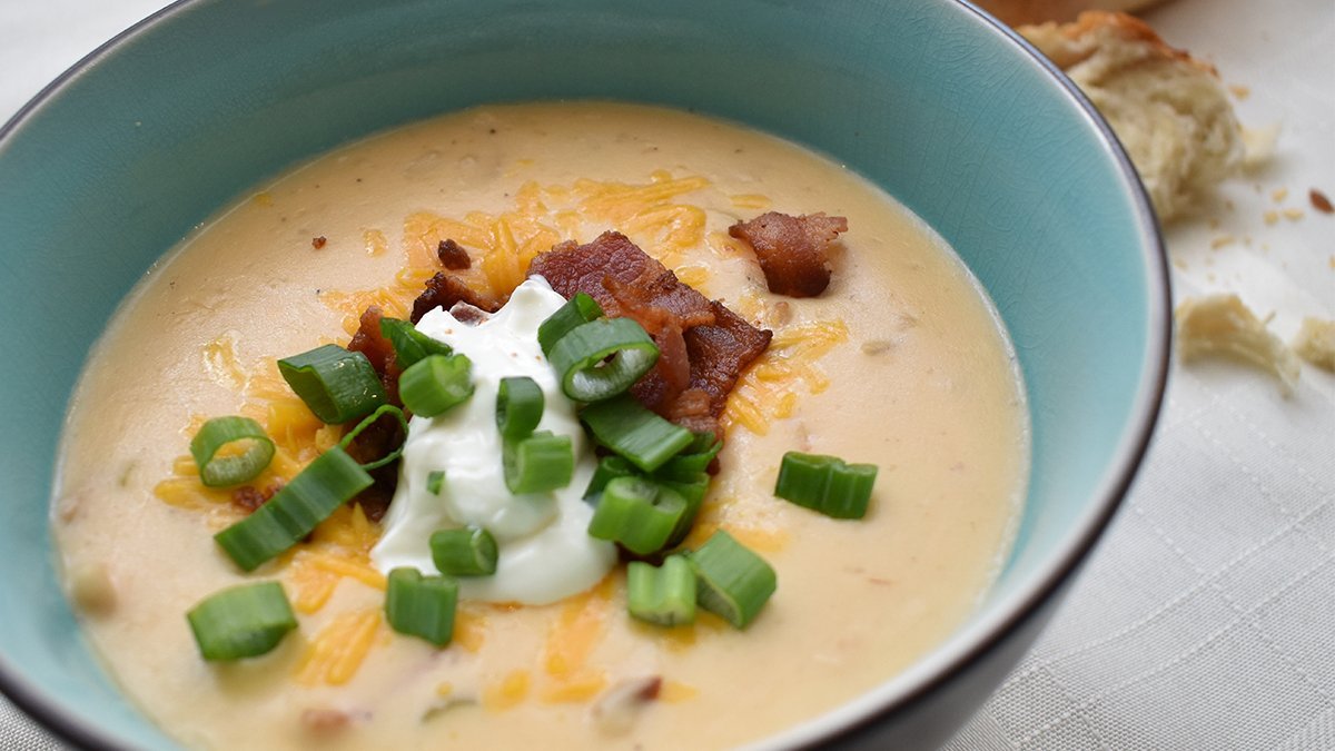 Mashed Baked Potato Soup - Zigeze