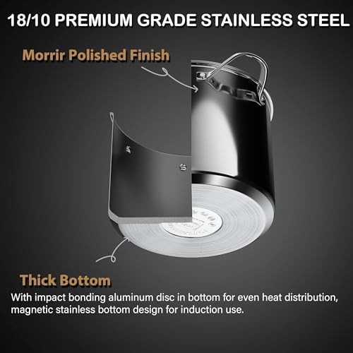 12 - Quart Stock Pot with Strainer, 4 - Piece Set | Zigeze