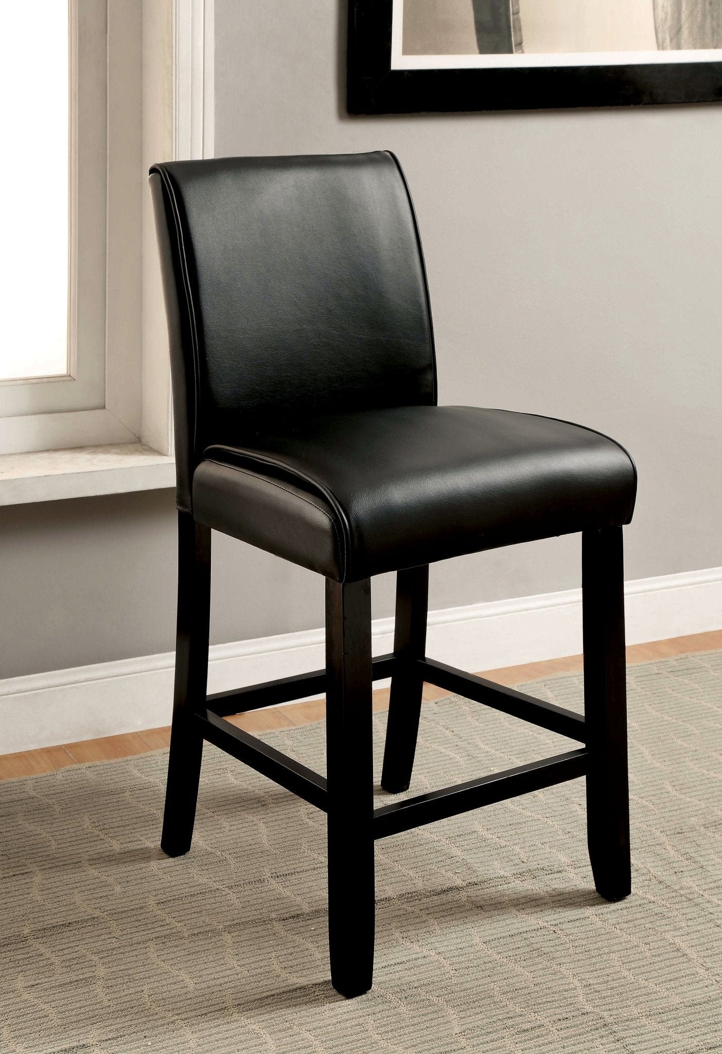 25" Counter Height Dining Chair, Set of 2 | Zigeze