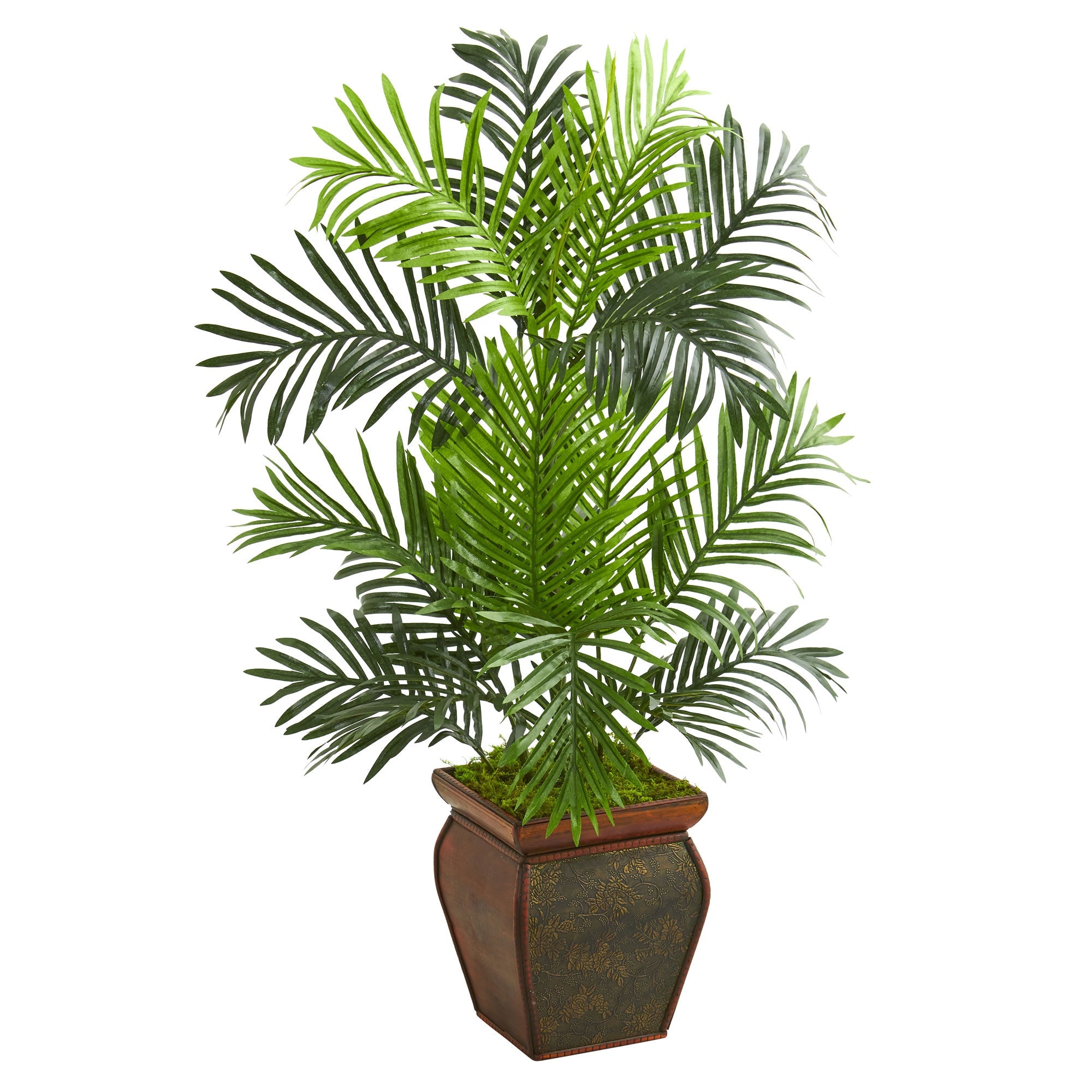 3' Paradise Palm Artificial Tree in Decorative Planter | Zigeze