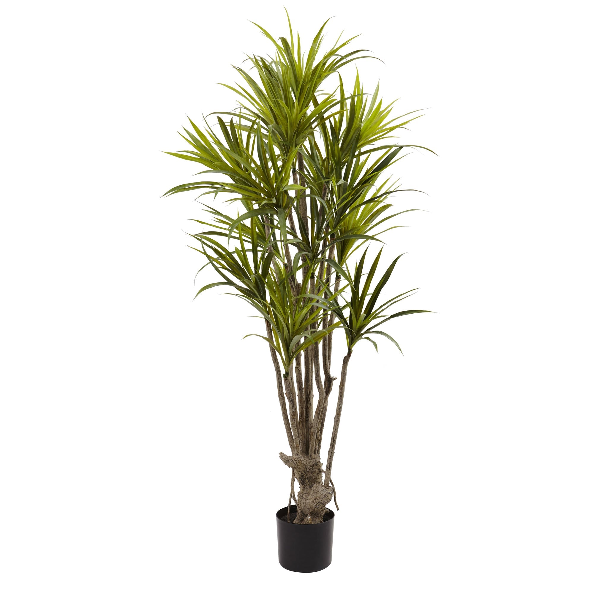 5 - Foot Artificial Dracaena Silk Tree with 393 Leaves | Zigeze