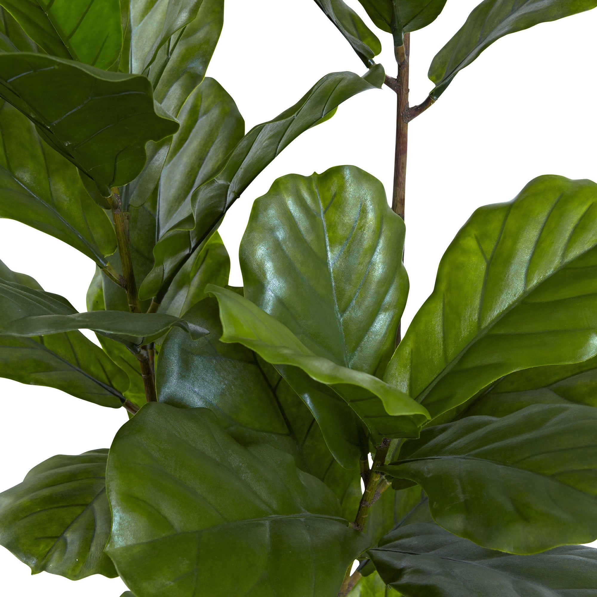 65 - inch Artificial Fiddle Leaf Tree with 3 Trunks | Zigeze