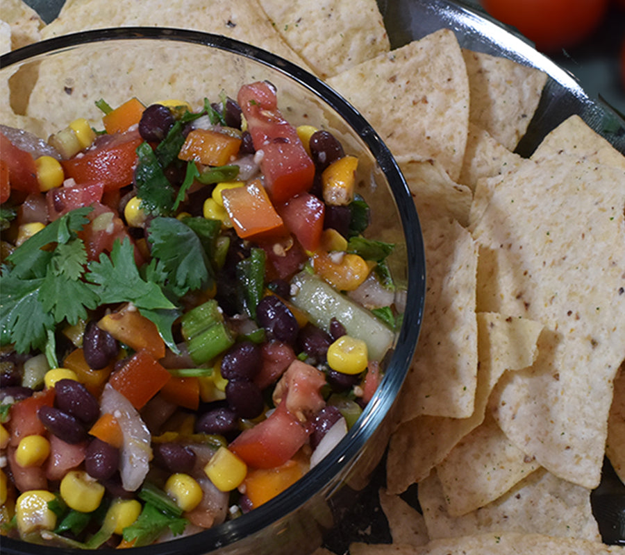 Corn and Black Salsa