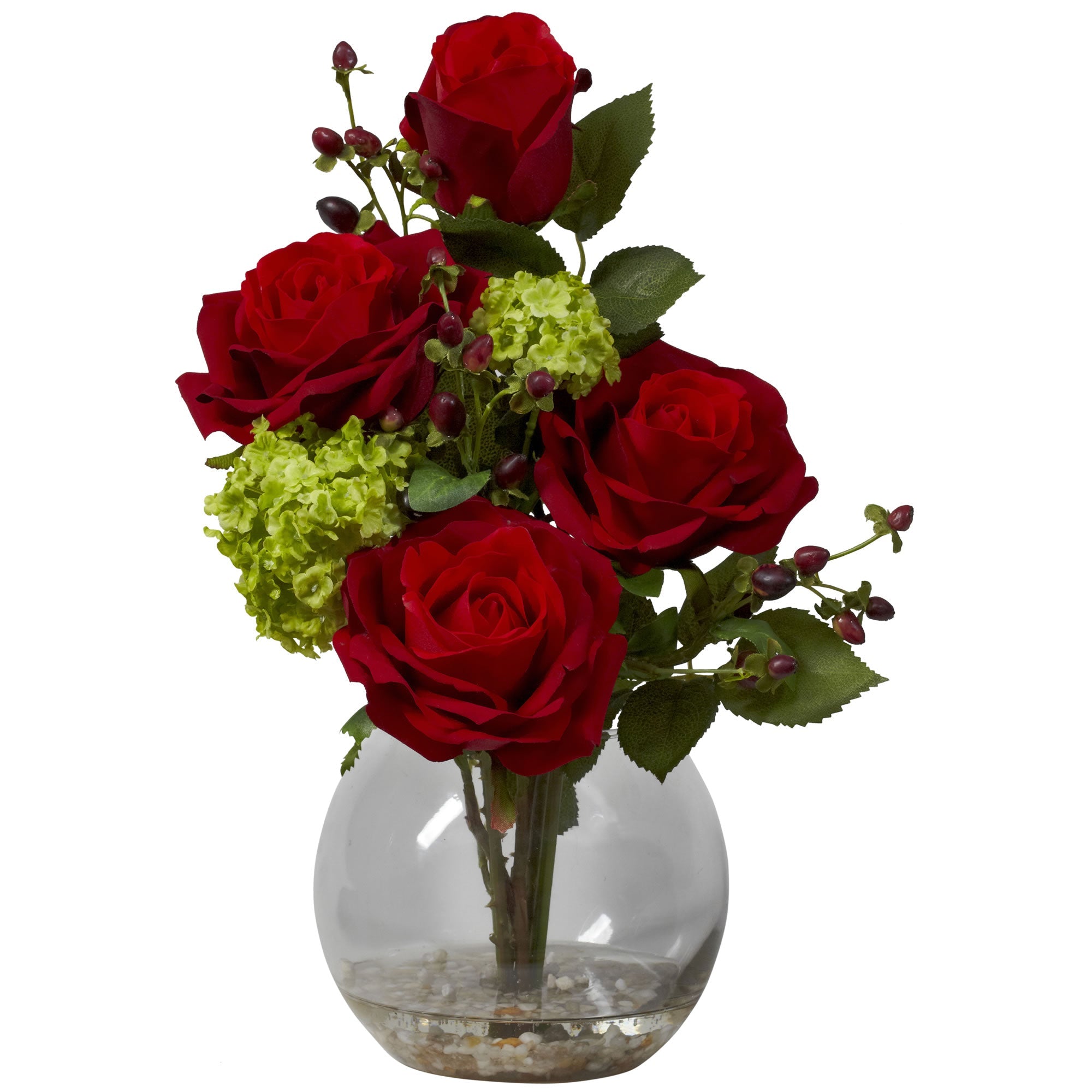 Artificial Rose and Hydrangea Silk Arrangement | Zigeze