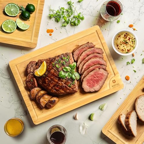 Bamboo Cutting Boards, Set of 3 | Zigeze