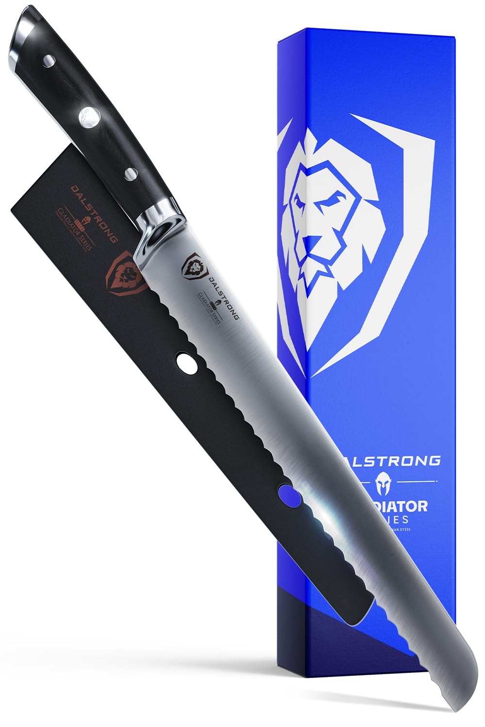 Dalstrong 10" Serrated Bread Knife | Zigeze