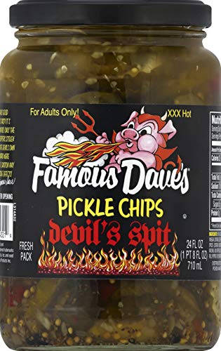 Famous Dave's Devil's Spit Pickle Chips | Zigeze