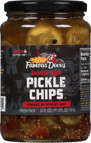 Famous Dave's Devil's Spit Pickle Chips | Zigeze