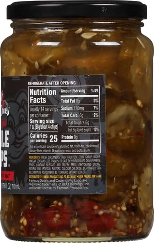 Famous Dave's Devil's Spit Pickle Chips | Zigeze