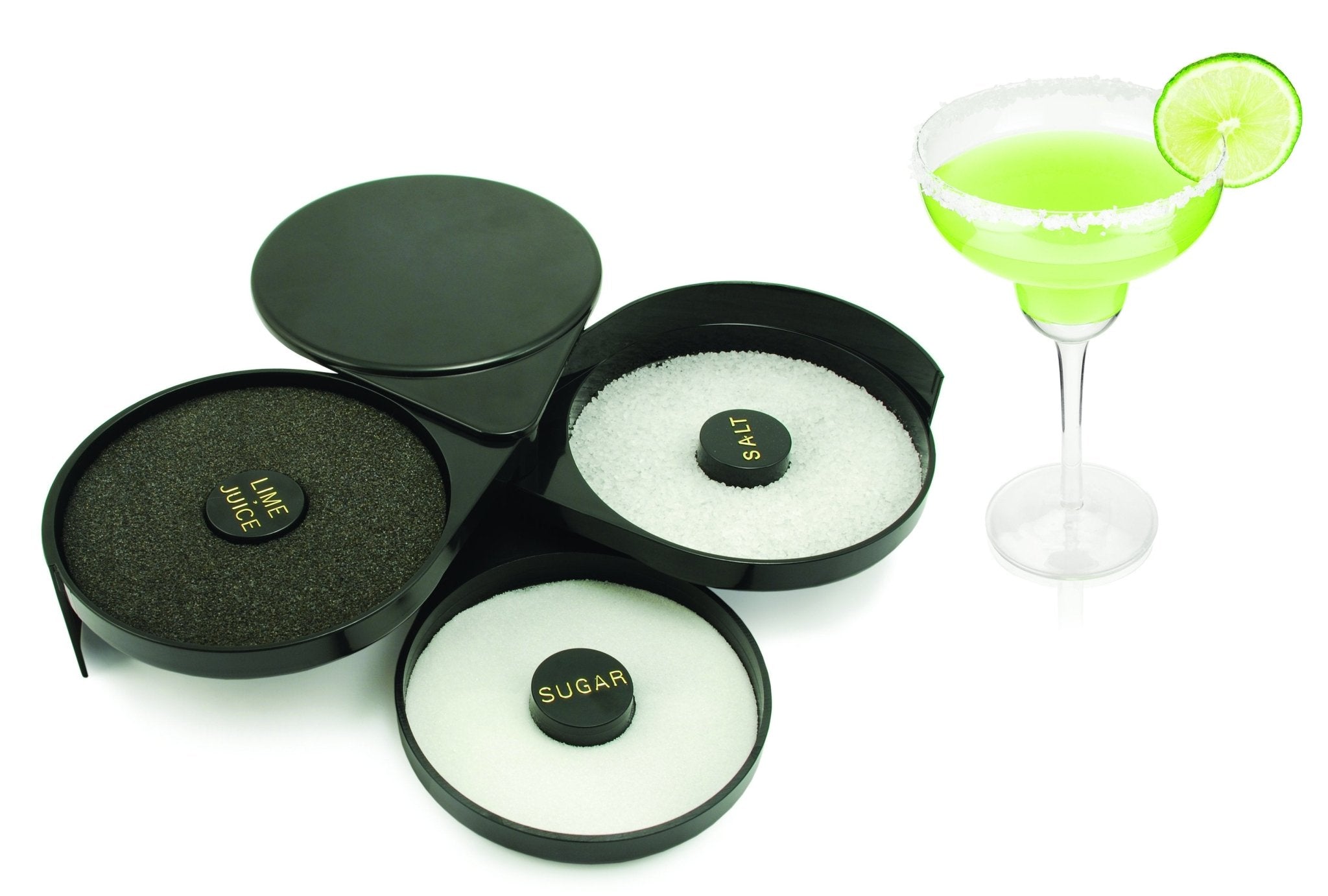 Garnish 3 - Tiered Cocktail Glass Rimmer | Zigeze