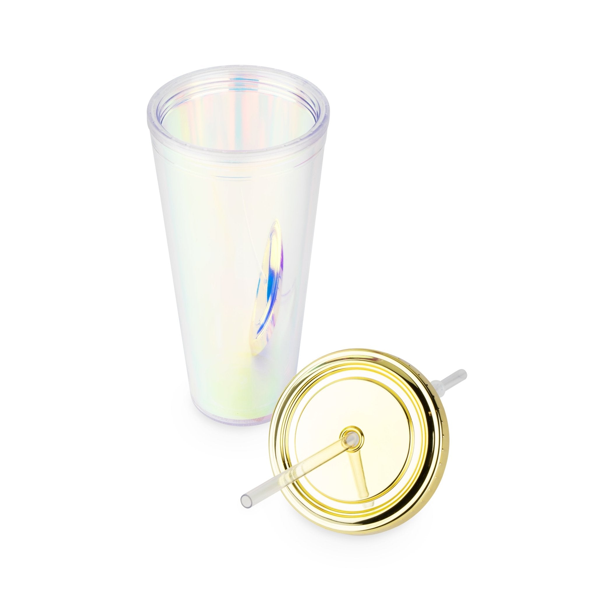 Iridescent Shimmering Drink Tumbler | Zigeze