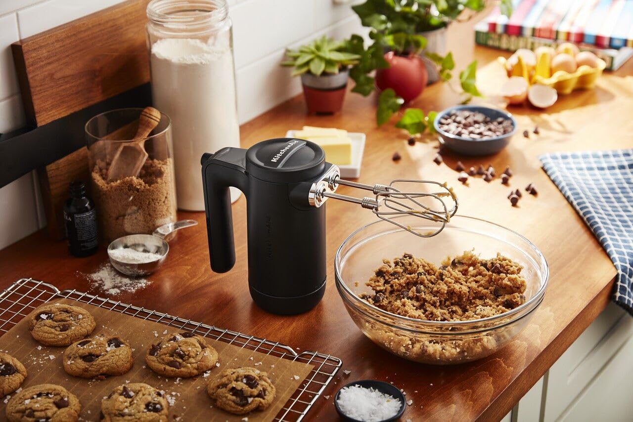 KitchenAid Cordless 7 - Speed Hand Mixer, Black | Zigeze