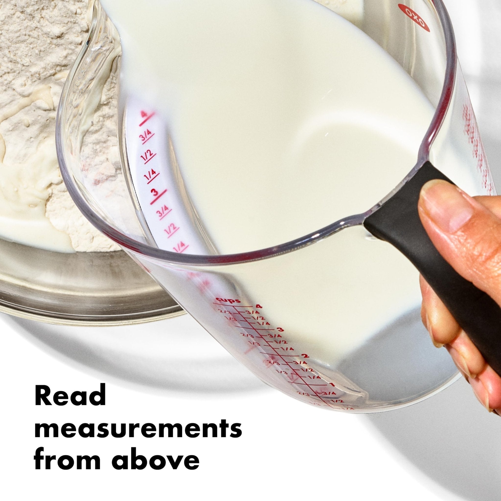 OXO Good Grips 3 - Piece Angled Measuring Cups | Zigeze