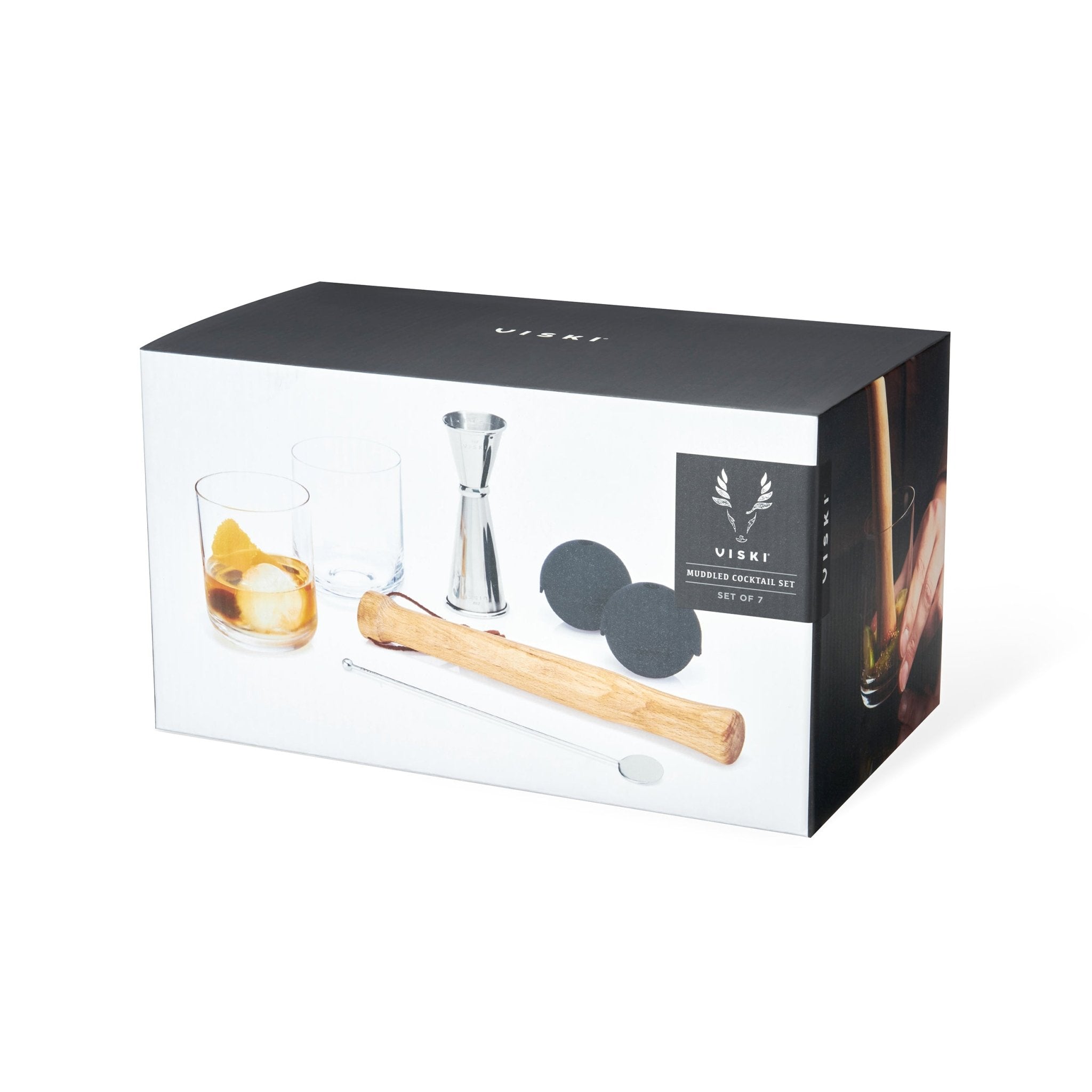 Professional - Grade Muddled Cocktail 7 - Piece Set | Zigeze