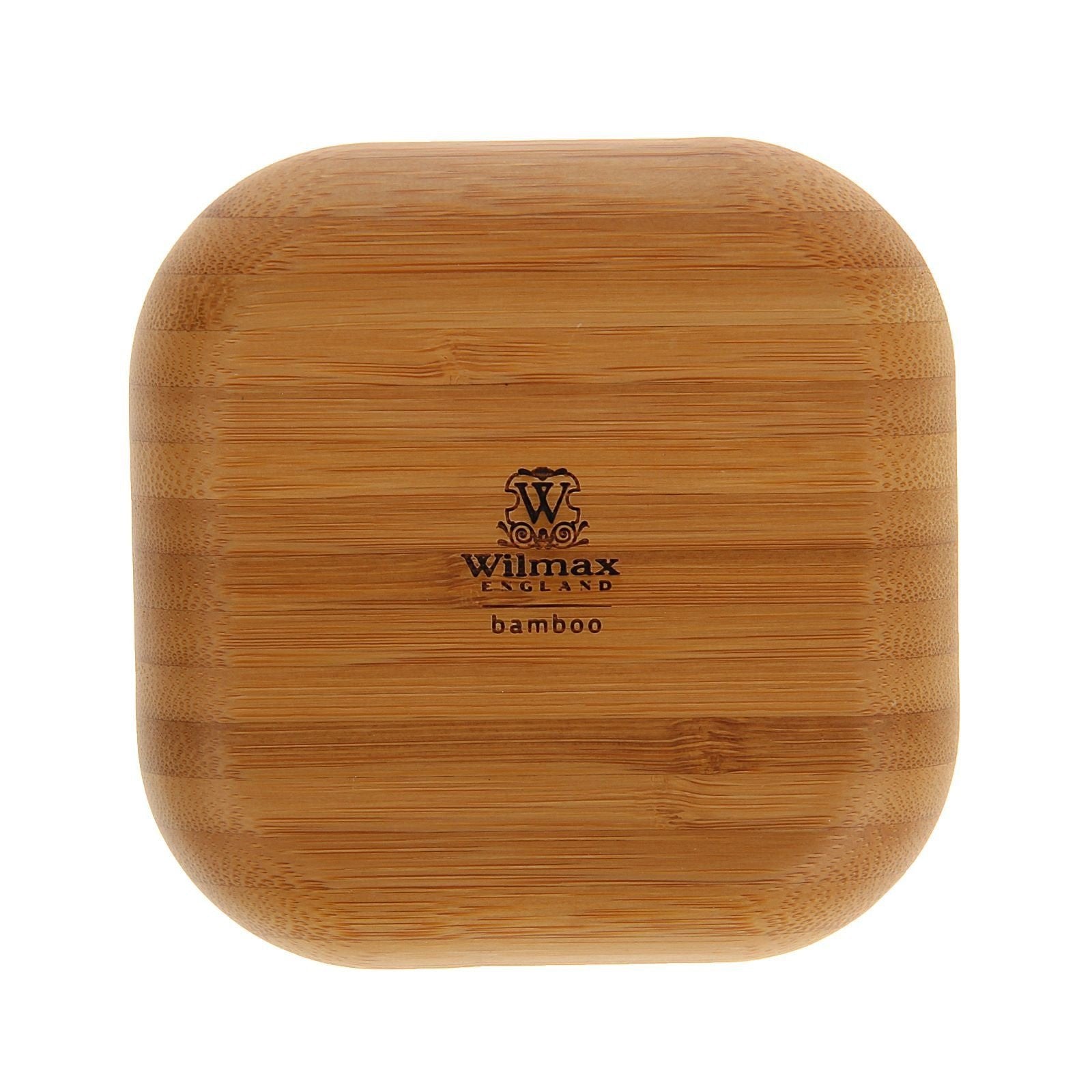 Set of 12 Natural Bamboo Plates 4"X 4" | Zigeze