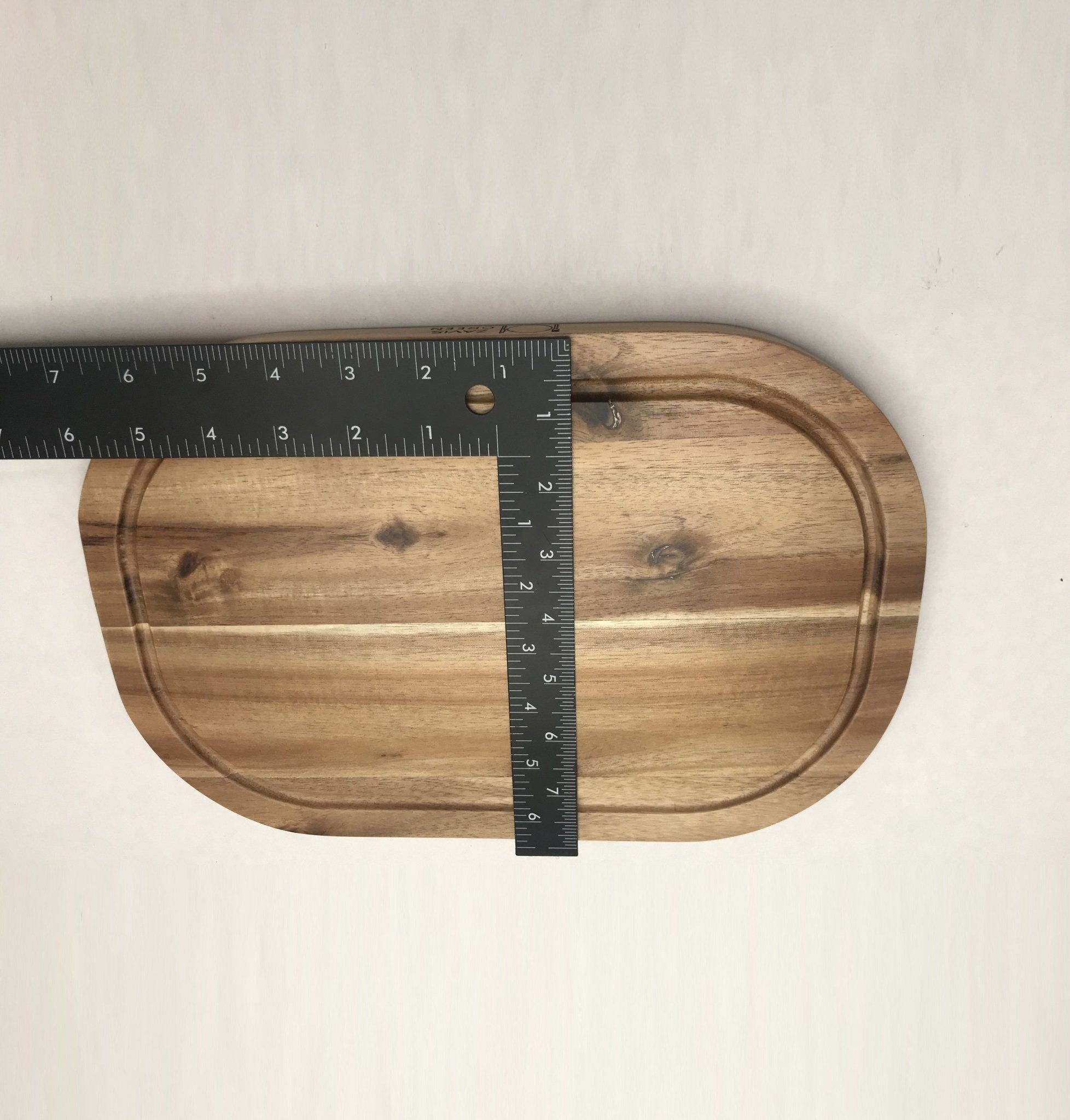 Set of 3 Acacia 12" Rounded Serving Boards | Zigeze