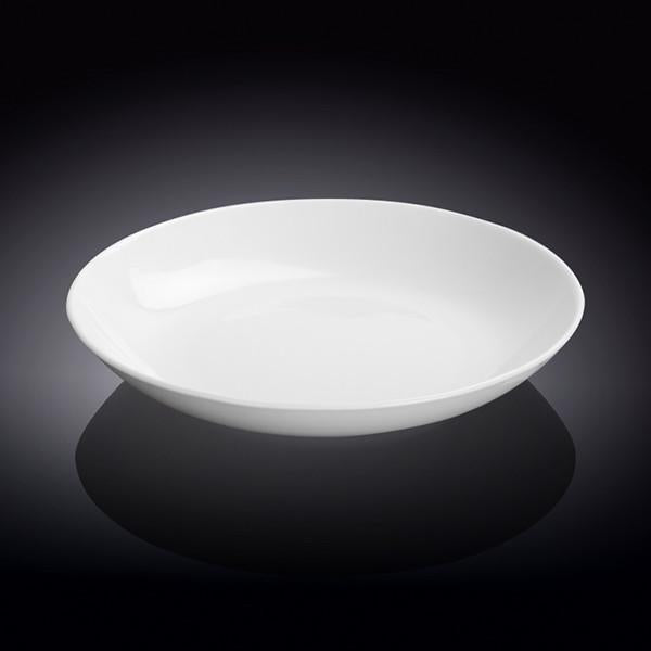 Set of 3 Fine Porcelain Round 9" Deep Plates | Zigeze