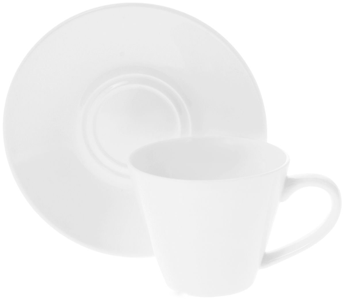 Set of 6 Fine Porcelain 6 Oz. Tea Cups & Saucers | Zigeze