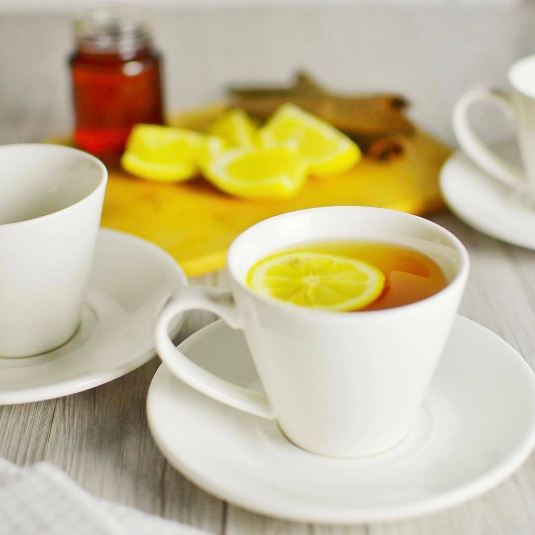 Set of 6 Fine Porcelain 6 Oz. Tea Cups & Saucers | Zigeze